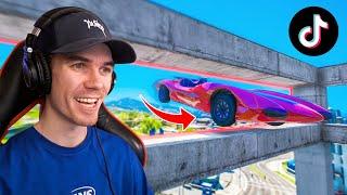 I Tried VIRAL TikTok STUNTS In GTA 5