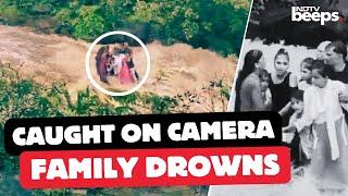 Lonavala Waterfall  Chilling Video Shows Moment Family Washed Away