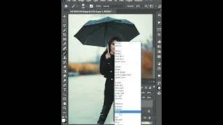 Ink Fill Bokeh Feather  Professional image  Make Short -tutorial photoshop _HowTec Create #shorts