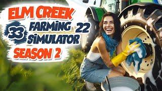 Зінка мила фермер фарбував Наводимо марафет - ч33 Farming Simulator 22