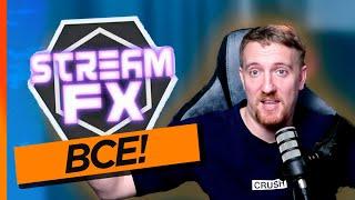 Замена плагина для OBS StreamFX  Размытие Тень  3D чат  Клон источника