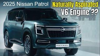 New 2025 Nissan Patrol Will Have Naturally Aspirated V6 Engine in Some Markets