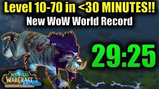 The Fastest WoW Speedrun Ever 10-70 In Under 30 Minutes