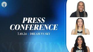 Postgame Press Conference  Sky vs Dream  July 10 2024