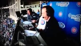 Phil BrooksCM Punk talks about April Jeanette Mendez AJ Lee at the Cubs game