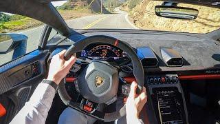 2023 Lamborghini Huracan Tecnica - POV Canyon Blast Binaural Audio