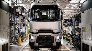 Manufacture of European trucks Renault Trucks Production Factory