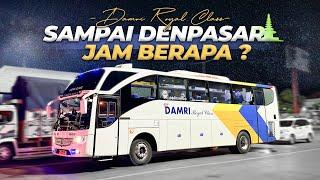 Servis Makan nya Hmm  Bus Jam Terakhir Yogya Denpasar DAMRI Royal Class #2