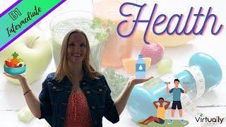 Health Vocabulary Conversation with Hannah - Pre-Intermediate English