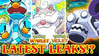 4 NEW LEGENDARIES Explained & SUSHI Pokemon in Pokemon Scarlet & Violet LEAKS?