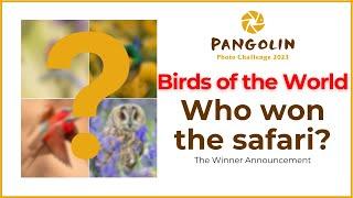 Birds of the World  Pangolin Photo Challenge Winners