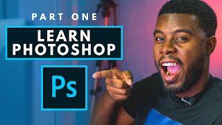 How to Use Adobe Photoshop Part 1 Graphic Design Tutorial for Beginners