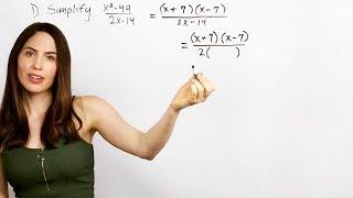 Simplifying Rational Expressions... How? NancyPi