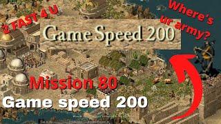 Mission 80 Stronghold Crusader The Big One On 200 Game Speed