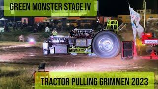 Green Monster Stage IV @ Tractor Pulling Grimmen 2023 - Hinter den KulissenStartprozedere