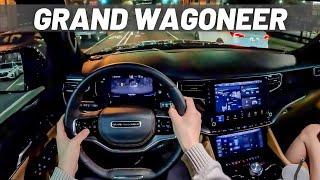 2024 Jeep Grand Wagoneer  POV NIGHT DRIVE