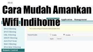 Cara Mudah Amankan Wifi Indihome