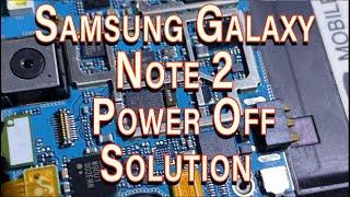 Samsung Galaxy Note 2  GT - N7100  No Power Solution  DEAD 