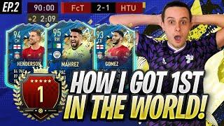 HOW I GOT 1ST IN THE WORLD IN FUT CHAMPIONS 30-0 TOP 100 GAMEPLAY HIGHLIGHTS FIFA 20 ULTIMATE TEAM