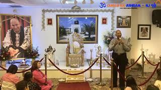 Satsang By General Kapur Uncle - Guruji Ka Ashram - New Jersey - USA - Somerset Temple