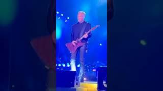 JAMES HETFIELD REACTION TO FANS SINGING NOTHING ELSE MATTERS LIVE 2023 #METALLICA #shorts