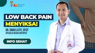Low Back Pain atau Nyeri Pinggang Gejala Penyebab dan Penanganan