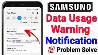 Samsung data usage warning problem  how to fix data usage warning on samsung