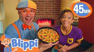 Blippi And Meekah Pretend Play Together  BEST OF BLIPPI TOYS  Educational Videos for Kids