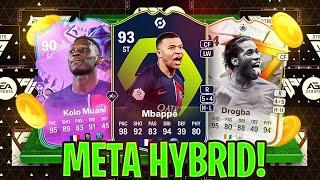 OVERPOWERED BEST POSSIBLE CHEAP 100K250K750K COIN META HYBRID FC 24 SQUAD BUILDER FC GOLAZO