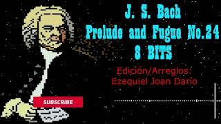 Bach Prelude and Fugue No. 24 in H minor BWV 869 IN 8 BITS