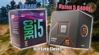 Intel Core i5 8400 Vs AMD Ryzen 5 8400F - Is It Even Close?