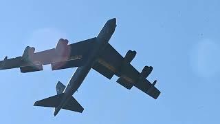 Multiple B-52 Stratofortress Bombers Armed and Launched at Minot