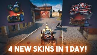 4 NEW SKINS IN 1 DAY? - Opening 300 ULTRA CONTAINERS - Grenades - Tanker’s Day - Tanki Online