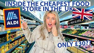 WHAT CAN YOU BUY FOR £30 AT THE CHEAPEST FOOD STORE IN THE UK?