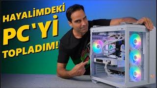 YENİ YAYINCI BİLGİSAYARIM  PC TOPLAMA VLOG  BEYAZ PC TOPLAMA