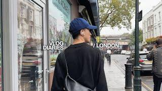 Vlog Diaries  Running around London new studio apartment interior shopping being a tourist