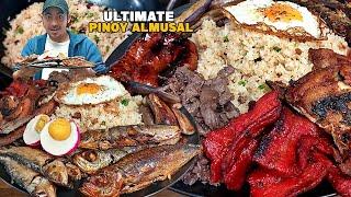 ULTIMATE Pinoy ALMUSAL Pork Belly Tocino Beef Tapa Vigan Longanisa Tinapa Pritong Bangus Tuyo