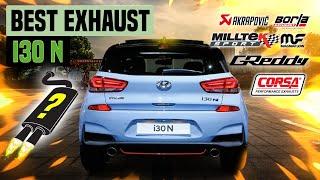 Hyundai i30 N Exhaust Sound E-ExhaustFOXHurricaneInvidiaMilltekPiperRCPRemusScorpionXForce