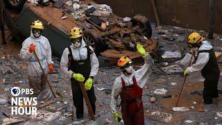 News Wrap Heavy rain batters Spain days after catastrophic floods killed at least 200