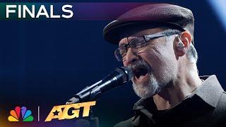 Janitor Richard Goodall Sings An Unforgettable Cover Of Faithfully By Journey  Finals  AGT 2024