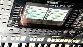 Yamaha PSR-S775 Strings sounds