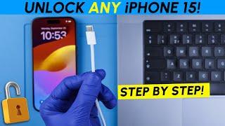 How to Unlock iPhone 15 15 Plus 15 Pro 15 Pro Max Carrier Passcode & iCloud Activation Guide