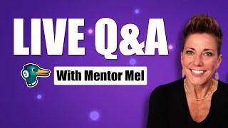Livestreaming Made Easy - Live Q&A with Mel