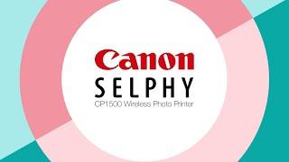 Canon SELPHY CP1500 Personal Wireless Photo Printer