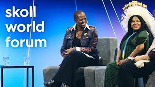 Sonia Guajajara & Wanjira Mathai in Conversation with James Mwangi  2024 Skoll World Forum #SkollWF