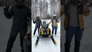 Snowmobiling in fairbanks Alaska #automobile #fairbanks #hiking #alaskaextreme #shorts