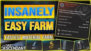 The First Descendant BEST MATERIAL  ULTIMATE FARM - FAST & EASY - How To Farm Ultimate Items