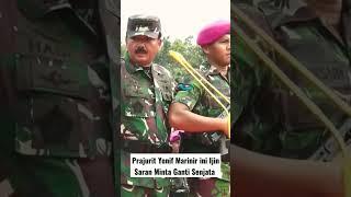 Prajurit Marinir Ketika Bertemu Panglima Tni