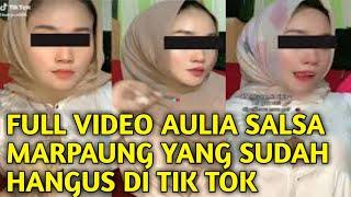 FULL VIDEO AULIA SALSA MARPAUNG YANG SUDAH HANGUS DI TIK TOK