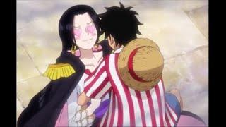 Am I In Heaven - Luffy Loves Hancock #anime #manga #shortsvideo #japan #onepiece #japanese